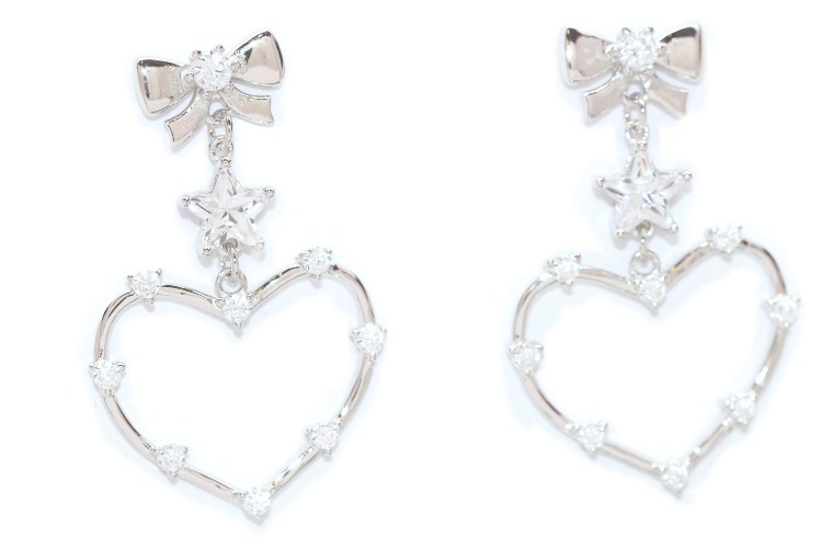 Suzy Earrings - Silver