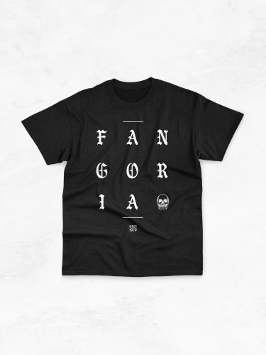 FANGORIA Blackletter tee | Black / 2XL
