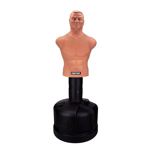 Century BOB Body Bag & Base Unit | Standing Punching Dummy | Boxing Training Equipment | Punching Bag Stand Adult | Freestanding Kickboxing and MMA Trainer | Head & Torso Mannequin | Adjust Up to 78"