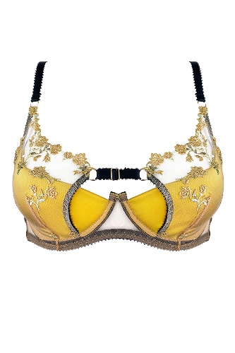 Charlotte Silk en Or Bra | 4