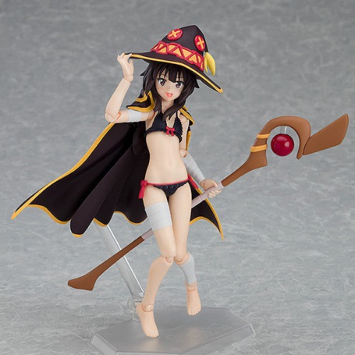 Eiga Kono Subarashii Sekai ni Shukufuku wo! Kurenai Densetsu - Megumin - Figma #EX-056 - Swimsuit ver. (Max Factory) - Brand New
