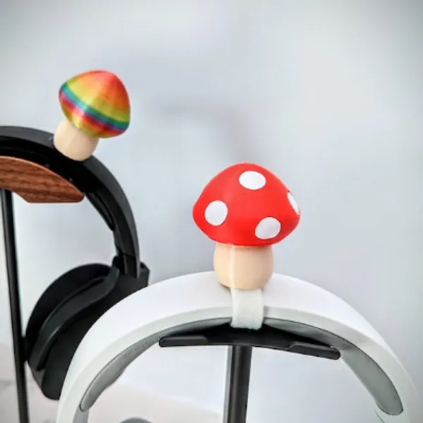 Mushroom Headphone Horns Headset Attachment Ears Cute Fungi | Etsy