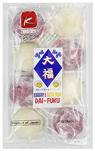 Kido Daifuku, Mochi (Blueberry & Cream), 200 g