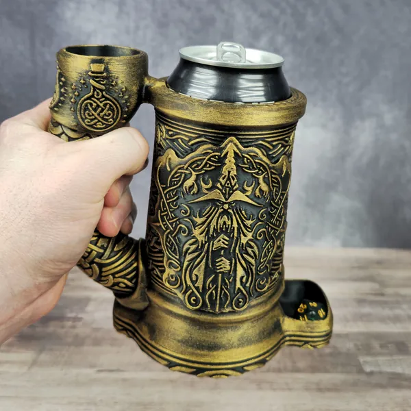 Wizard Dice Tower Mug Cozy - Tabletop RPG Board Game Accessory - Great gift for tabletop gamer - Gift for tabletop board game