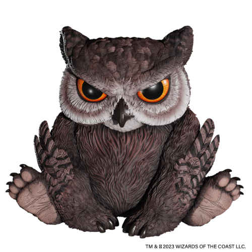 PRE-ORDER - D&D Replicas of the Realms: Baby Owlbear Life-Sized Figure | Default Title