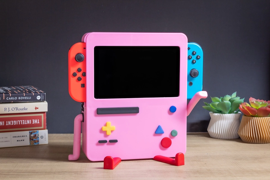 BMO Nintendo Switch Stand | Gaming Decor Office Desktop | Nintendo Switch Stand | Gift for Gamer