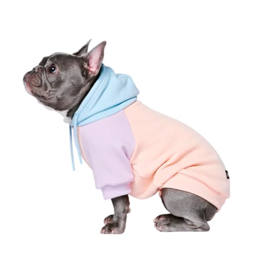 Spark Paws Dog Hoodie - Premium Quality, Buttery Soft, Superior Comfort and Fit, Calming Fleece Interior, Suitable for All Breeds - Cotton Candy - L - Large - Cotton Candy