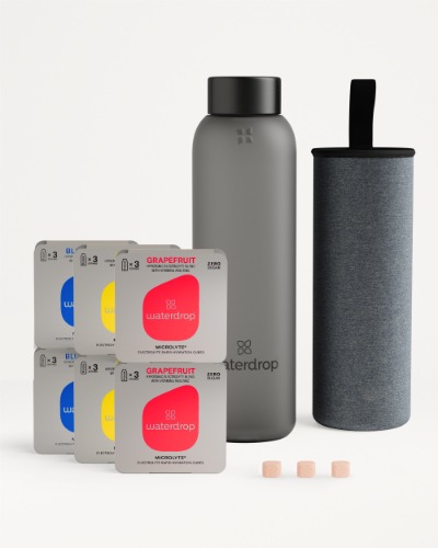 Starter Set Microlyte Glass | 600ml / black frosted