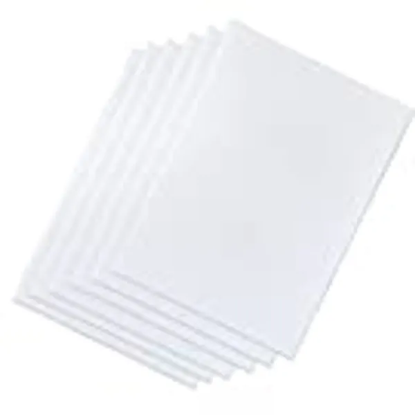 KastLite White Polystyrene Flexible Plastic Board Sheet | 9" X 12" Dimensions | .040" Thick Styrene Sheet | Ideal for Modeling Projects, Displays, Crafts | Durable Plastic Sheet | 6 Pack