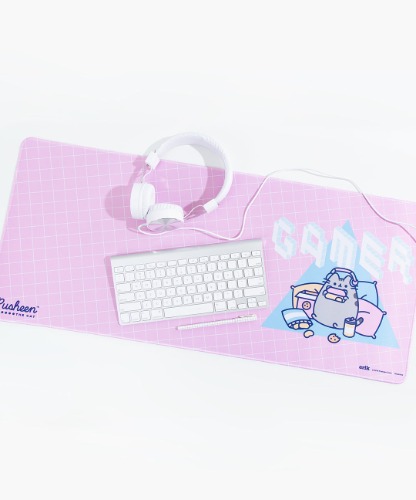 Pusheen Gaming Desk Mat | Default Title