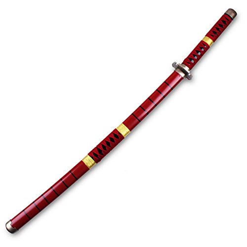 For ONE PIECE Roronoa Zoro Sword Prop Anime Cosplay Blade Sword Weapon Prop Four Swords 41 Inch Shusui/Wado Ichimonji/Kitetsu/Yubashiri, Kitetsu C - Kitetsu C