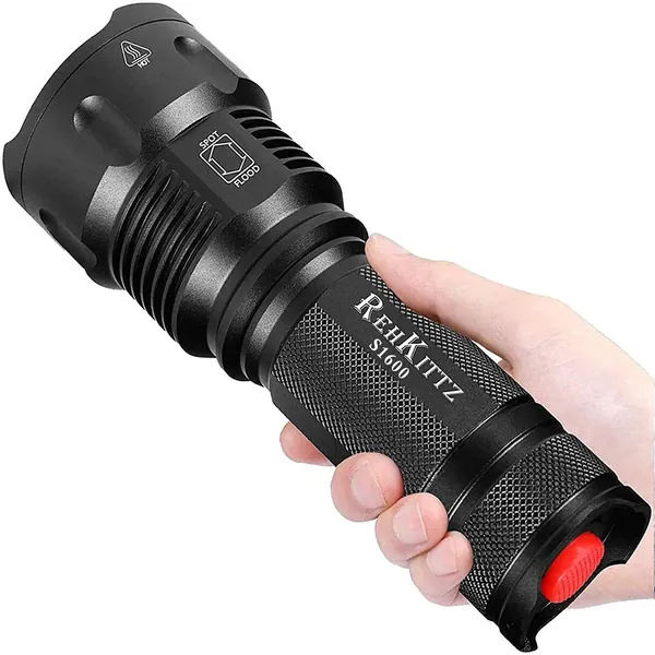 Torch LED Torch Tactical Military Torches Super Bright Powerful Lumens Adjustable Focus Flashlight