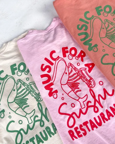 MFASR Shrimp Band T-Shirt, Comfort Colors