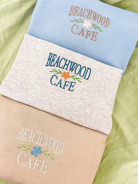 Beachwood Cafe Unisex Crewneck, Mult colors
