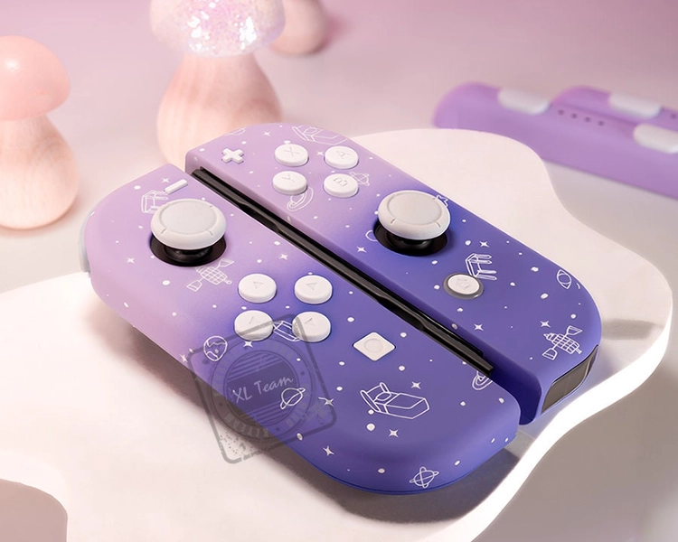 Custom Omori Headspace Themed Nintendo Switch Joy-Con JoyCon Controllers
