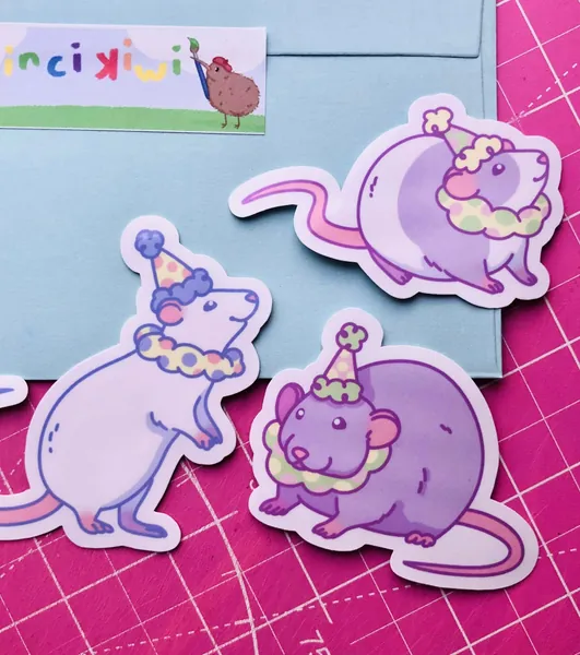 Circus Rats Sticker Pack