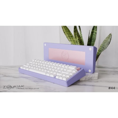 Zoom65 Essential Edition V1 | Lilac / Anodised Pink