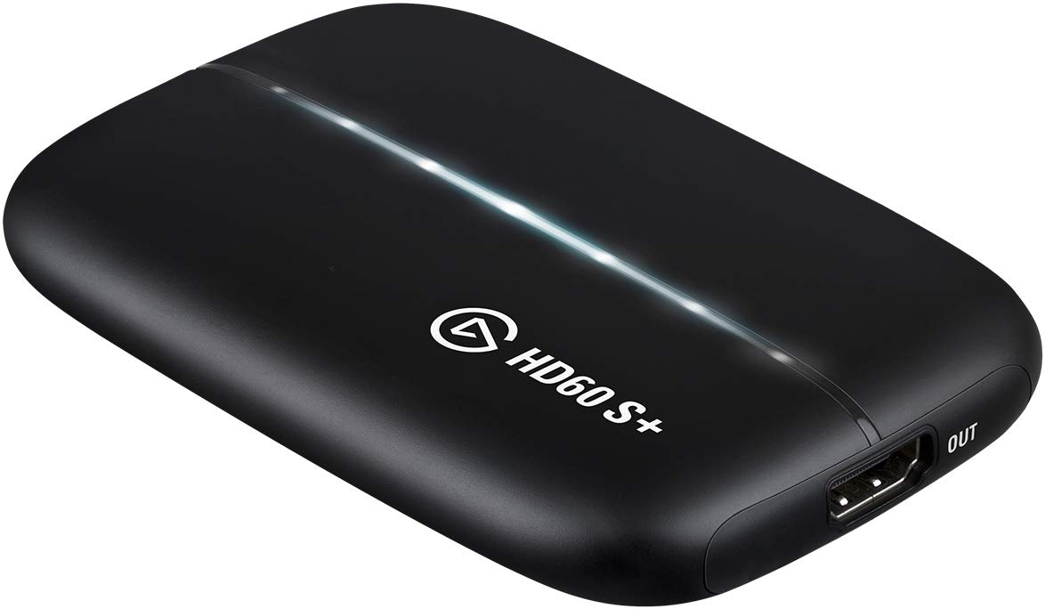 Elgato HD60 S +, externe Aufnahmekarte, streamen und aufzeichnen in 1080p60 HDR10 oder 4K60 mit Ultra-Low-Latency auf PS5, PS4/Pro, Xbox Series X/S, Xbox One X/S, in OBS und mehr, für PC/Mac - HD60 S+