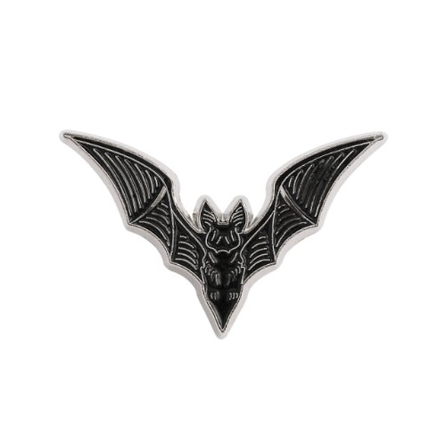 Flying Bat Enamel Lapel Pin