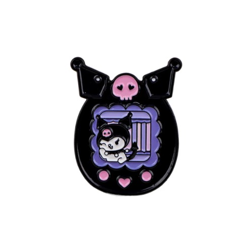 Kawaii Gamer Enamel Pins - Kuromi