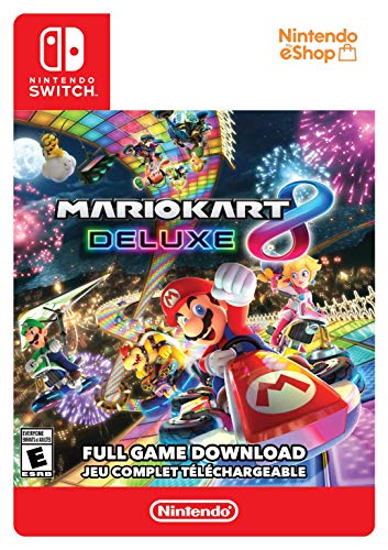 Mario Kart 8 Deluxe Standard - Switch [Digital Code] - Standard Edition - Switch Digital Code - Standard