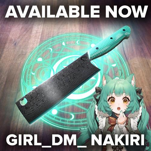 Girl DM Knife + Shipping