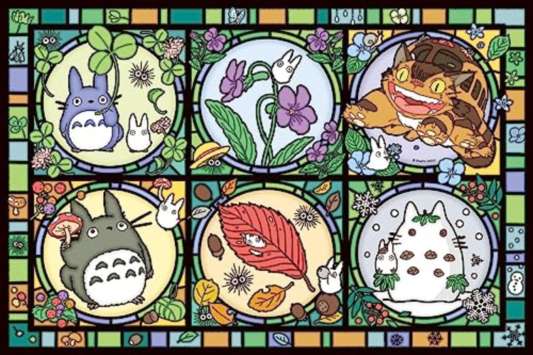 My Neighbor Totoro Season's Tidings Large Artcrystal Jigsaw Puzzle (1000-AC012) - Official Studio Ghibli Merchandise