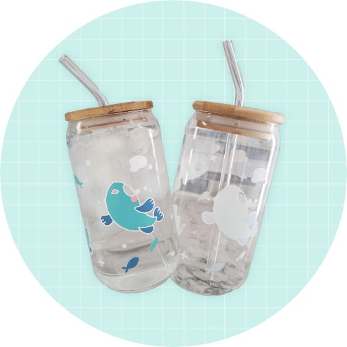 Colour Changing Crybaby Glass Cups