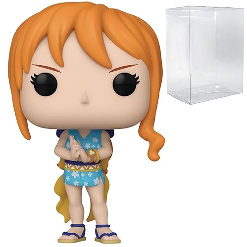 POP Anime: One Piece - Onami (Wano) Nami Funko Vinyl Figure (Bundled with Compatible Box Protector Case), Multicolor, 3.75 inches