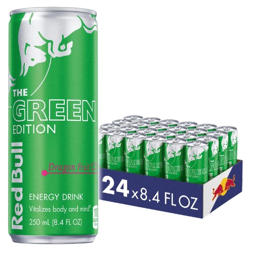 Red Bull Energy Drink, Dragon Fruit, 8.4 Fl Oz (Pack of 24) - 