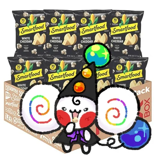 Smartfood Popcorn, White Cheddar, 0.625 Ounce (Pack of 40) - 40ct White Cheddar