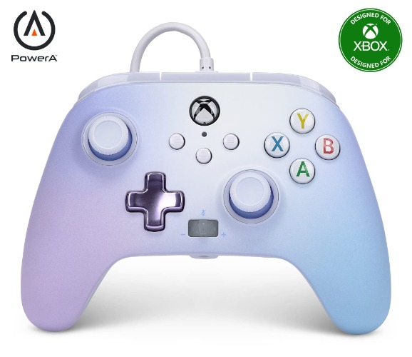 PowerA Enhanced Wired Controller for Xbox Series X|S - Pastel Dream, gamepad,video game controller, gaming controller. - Pastel Dream
