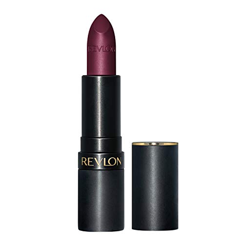 Revlon Lipstick, Super Lustrous The Luscious Mattes Lip Stick, High Impact with Moisturizing Velvety Formula, Matte Finish, 021 Black Cherry, 0.74 Oz