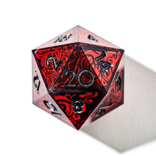 Exsanguinated 7-Piece Iconic Vampire-Themed Dice Set | Default Title