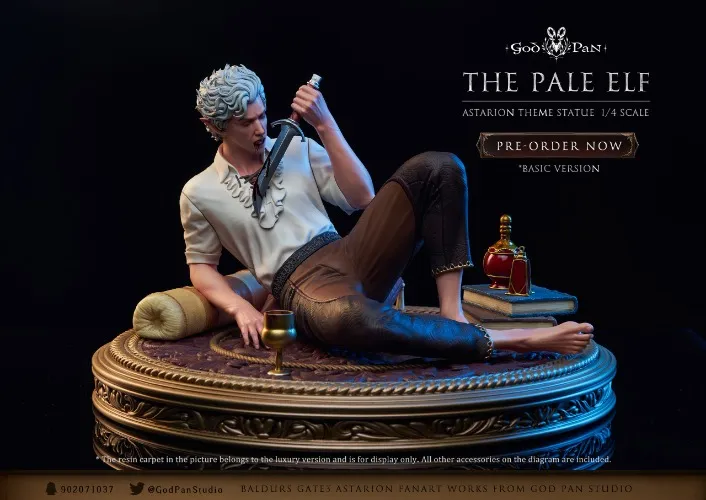 God Pan Studio – Baldur’s Gate 3 The Pale Elf Astarion