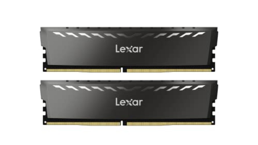 Lexar THOR DDR4 RAM 32GB Kit (16GB x 2) 3200 MHz, DRAM 288-Pin UDIMM Desktop Memory, XMP 2.0 High Performance Computer Memory, CL16-18-18-38, 1.35V (LD4BU016G-R3200GDXG) - THOR 3200 MHz - 32GB Kit (16GBx2)