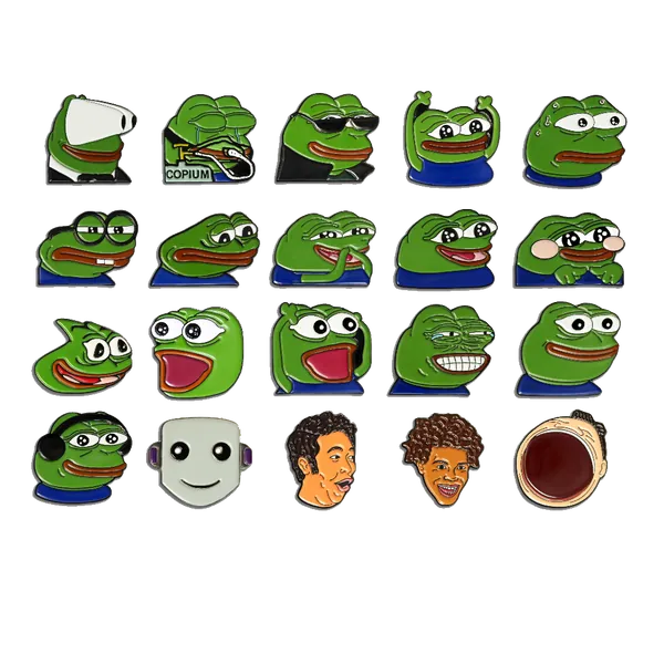 All Enamel Pins! (21 PACK)