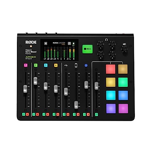 RØDE Système de production tout-en-un pour le podcasting, le streaming et la création de contenu RØDECaster Pro - Unique - Unique