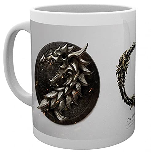The Elder Scrolls Online, Ebonheart Foto koffie mok (9x8 cm) Inclusief 1x Verrassings sticker