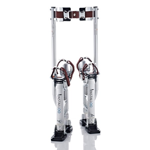 Installoo® Stilts, Work Stilts, Painter's Stilts for Drywaller, Ceiling Installer, Painter stelten werkstelten schilderstelten voor droogbouwer plafondbouwer (M, Consumer-Line)