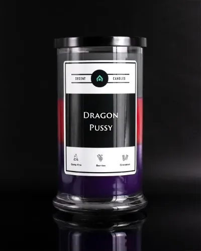 DRAGON PUSSY scent CANDLE