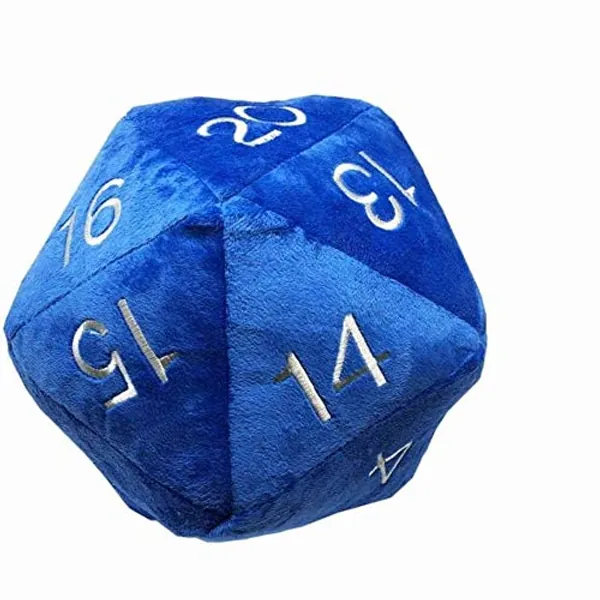 Ultra Pro - D20 Plush Dice Bag - Blue