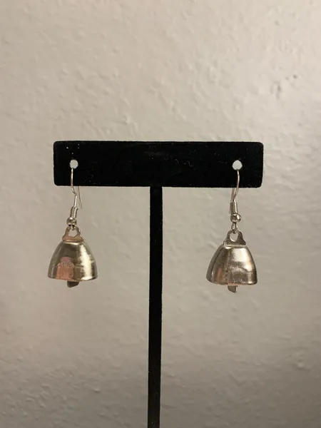 cow bell earrings