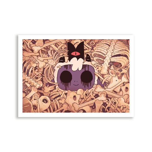 Cult of The Lamb Art Print – Skull Lamb | Default Title