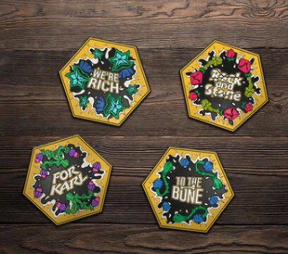 DEEP ROCK GALACTIC - COASTER PACK