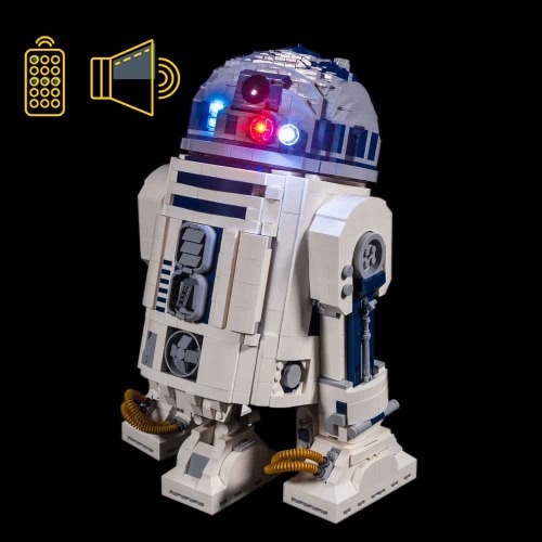 LIGHT MY BRICKS Light Kit Compatible with Lego R2-D2 75308 Light and Sound Kit
