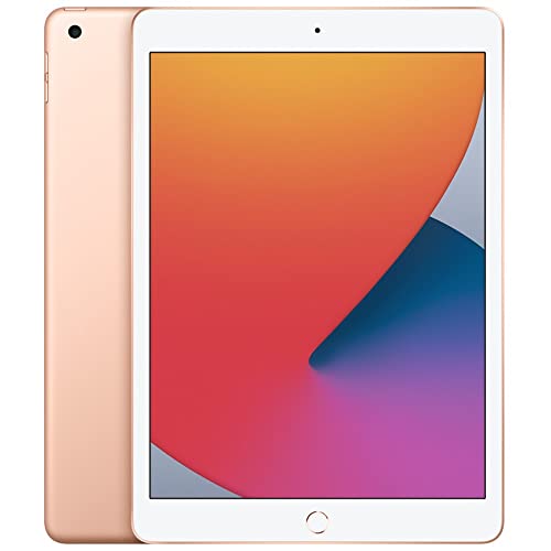 Apple iPad (10.2-inch, Wi-Fi, 32GB) - Gold (Latest Model, 8th Generation) (Renewed) - 32GB - Gold - WiFi