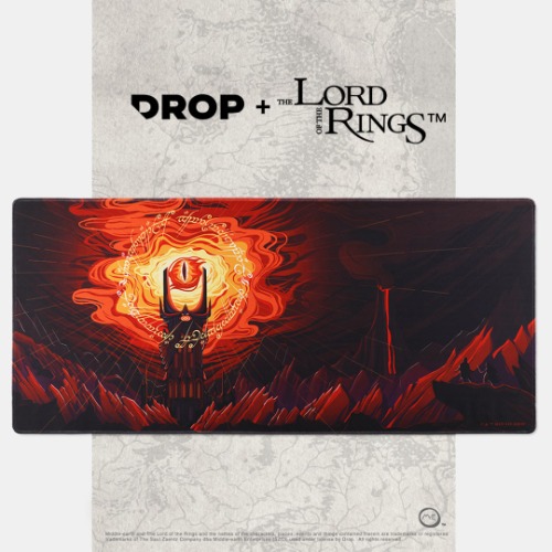 Drop + The Lord of the Rings™ Barad-dûr™ Desk Mat