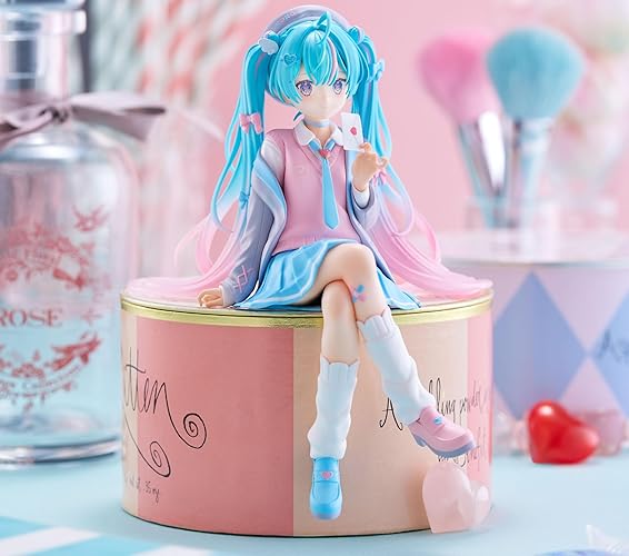 Furyu Corporation-Hatsune Miku Noodle Stopper Figure -Love Blazer-