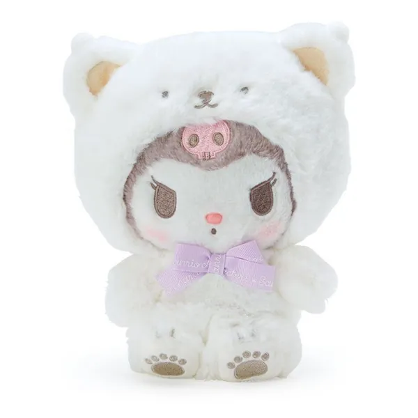 Kuromi 8 Plush (Fluffy Polar Bear Series)